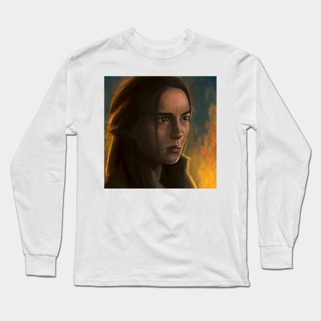 Shadow and Bone - Alina Starkov Long Sleeve T-Shirt by brainbag